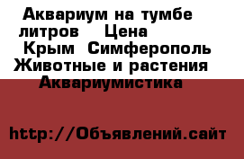 Аквариум на тумбе 200литров  › Цена ­ 10 000 - Крым, Симферополь Животные и растения » Аквариумистика   